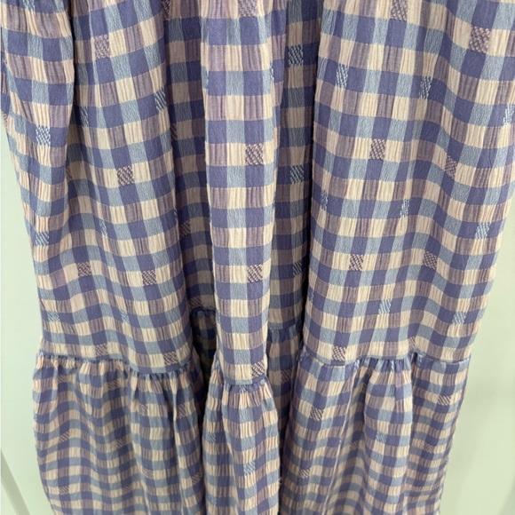 Hyacinth House Tuckernuck Sutton Purple Pink Gingham Mini Dress Size Small - Picture 13 of 15